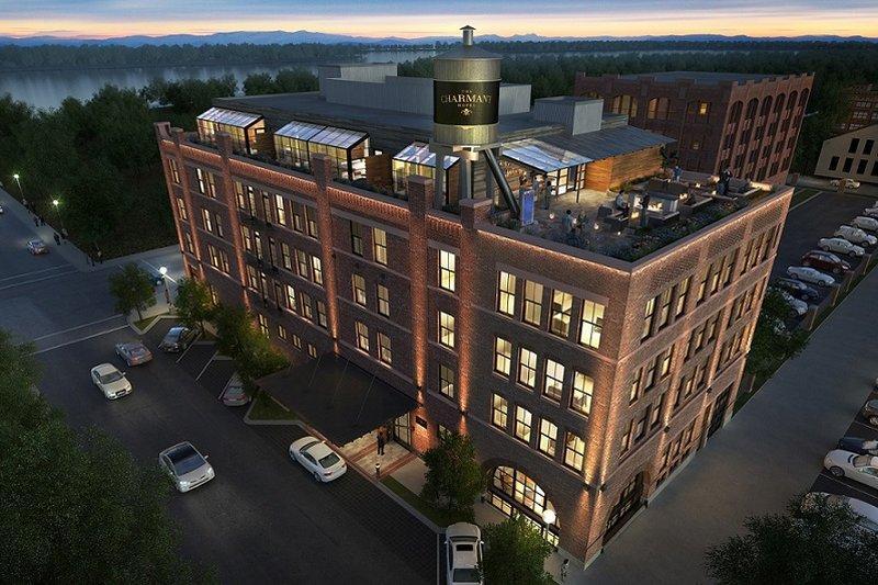 The Charmant Hotel La Crosse Exterior foto